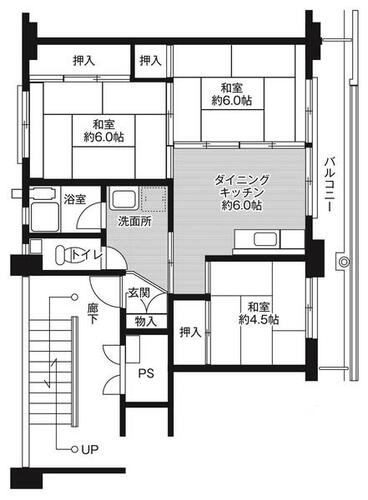 同じ建物の物件間取り写真 - ID:232003647304