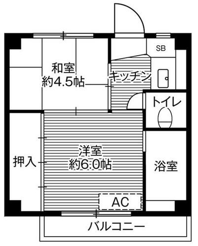 同じ建物の物件間取り写真 - ID:210002690165