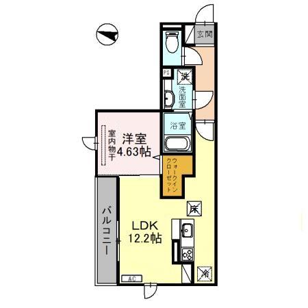 同じ建物の物件間取り写真 - ID:210002617019