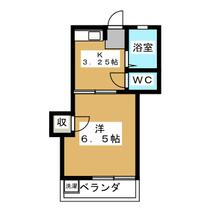 パールハイツ 102 ｜ 東京都府中市天神町２丁目（賃貸アパート1K・1階・20.66㎡） その2