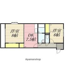 宮城県仙台市若林区蒲町（賃貸マンション2DK・2階・52.00㎡） その2