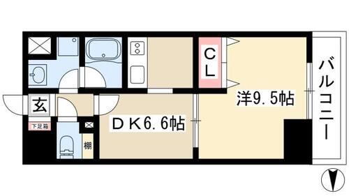 同じ建物の物件間取り写真 - ID:223032084974