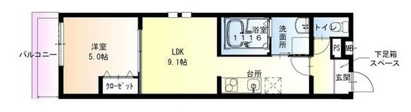 フジパレス上住吉 301｜大阪府大阪市住吉区上住吉２丁目(賃貸アパート1LDK・3階・34.10㎡)の写真 その1