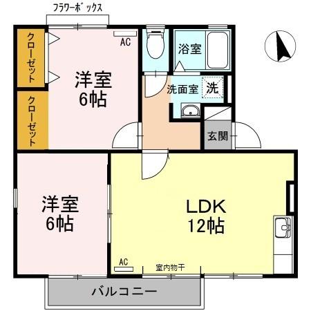 同じ建物の物件間取り写真 - ID:221010595546