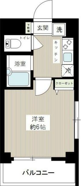 スカイコートヌーベル新宿落合 0201｜東京都新宿区中落合２丁目(賃貸マンション1K・2階・20.00㎡)の写真 その2