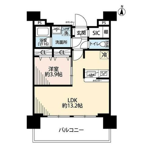 同じ建物の物件間取り写真 - ID:213107241944