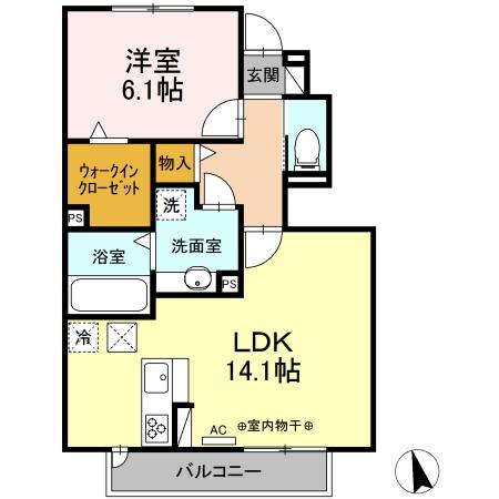 同じ建物の物件間取り写真 - ID:224004761794