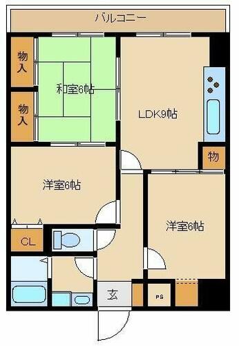 同じ建物の物件間取り写真 - ID:211046378158