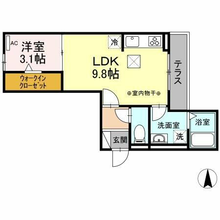 同じ建物の物件間取り写真 - ID:221010714716