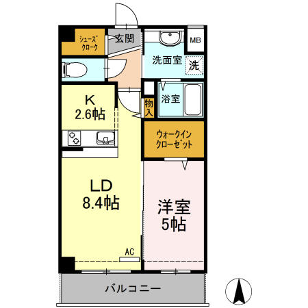 同じ建物の物件間取り写真 - ID:213101315209