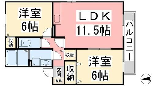 同じ建物の物件間取り写真 - ID:238007281430