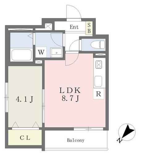 同じ建物の物件間取り写真 - ID:214054777138