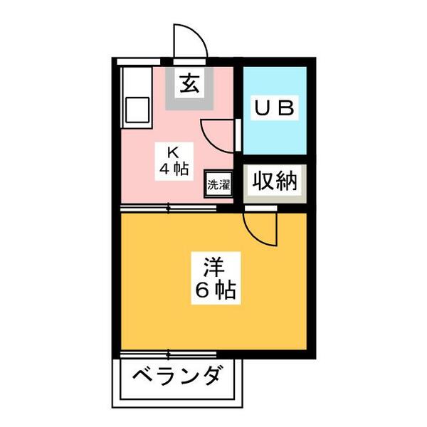 斉藤ハイツⅡ｜神奈川県横浜市戸塚区柏尾町(賃貸アパート1K・2階・19.44㎡)の写真 その2