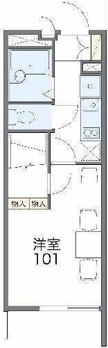 同じ建物の物件間取り写真 - ID:223031510990