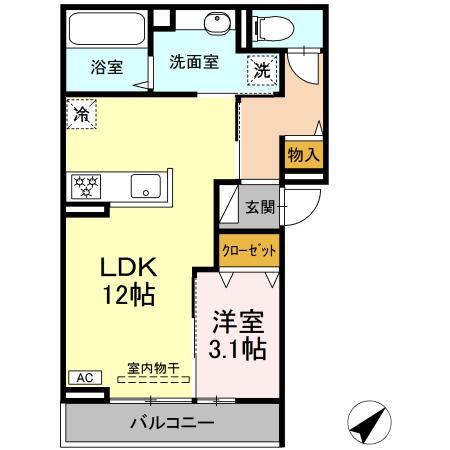 同じ建物の物件間取り写真 - ID:234021947563