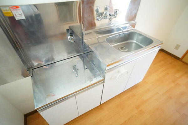 画像10:自炊派におすすめ☆ガスコンロ設置可能キッチンです♪