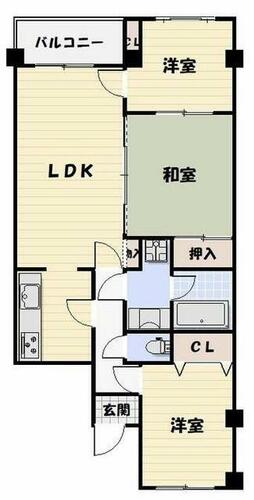 同じ建物の物件間取り写真 - ID:212042793115