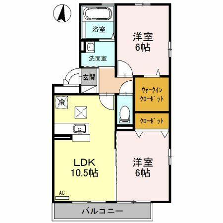 同じ建物の物件間取り写真 - ID:211046394795