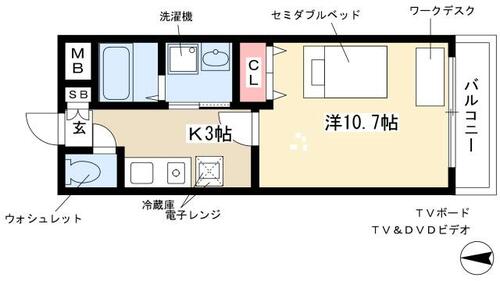 同じ建物の物件間取り写真 - ID:223032295226