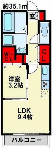 同じ建物の物件間取り写真 - ID:240027477554