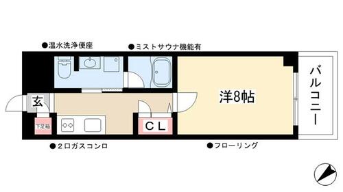 同じ建物の物件間取り写真 - ID:223032273784