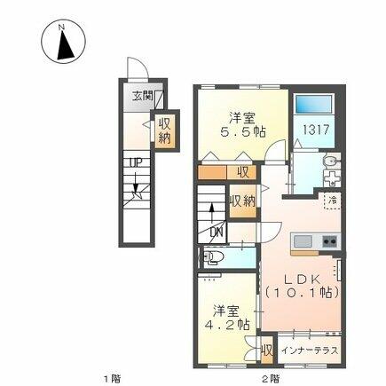 同じ建物の物件間取り写真 - ID:223032189409