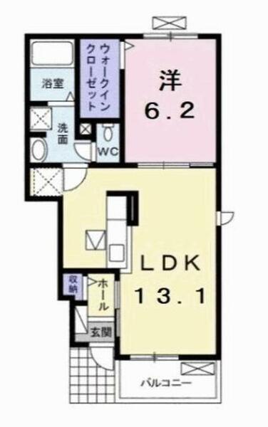 サンヴェール　館山　Ａ 103｜千葉県館山市上真倉(賃貸アパート1LDK・1階・45.27㎡)の写真 その2