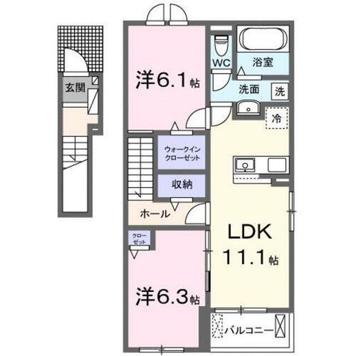 同じ建物の物件間取り写真 - ID:212042260616