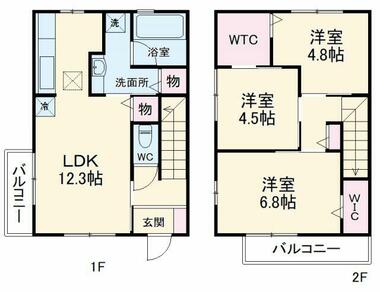 間取り：223040221395