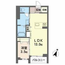 シャーメゾン柊 305 ｜ 新潟県新潟市中央区鐙３丁目（賃貸マンション1LDK・3階・41.95㎡） その2