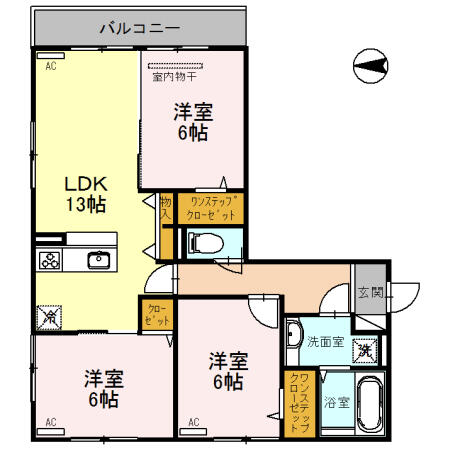 同じ建物の物件間取り写真 - ID:229008967708