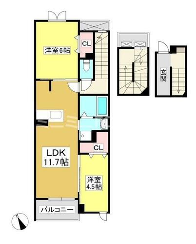 同じ建物の物件間取り写真 - ID:223032199501