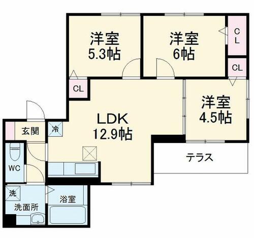 同じ建物の物件間取り写真 - ID:226064692782