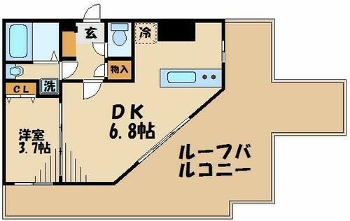 同じ建物の物件間取り写真 - ID:213101154654