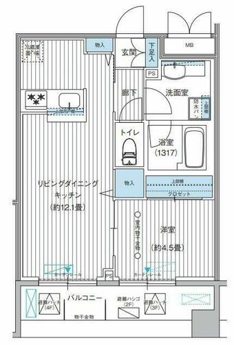 同じ建物の物件間取り写真 - ID:213101792717