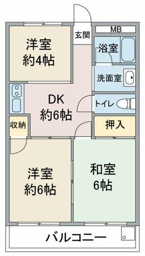 同じ建物の物件間取り写真 - ID:223032107355