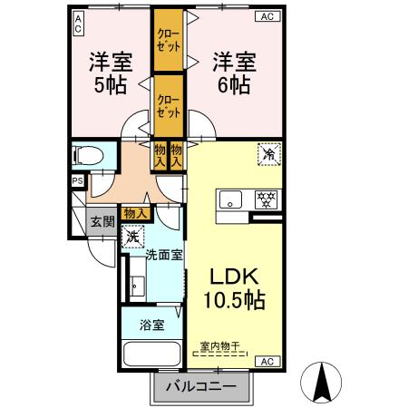 同じ建物の物件間取り写真 - ID:243006580789