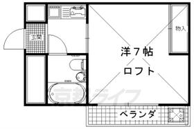 木下ビル 301 ｜ 京都府長岡京市長岡３丁目（賃貸マンション1K・3階・27.01㎡） その2