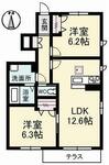 アルフラットひめばら　Ａ棟のイメージ