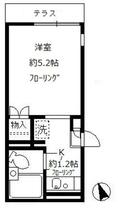 ヴェルディ武蔵野 101 ｜ 東京都武蔵野市境３丁目（賃貸アパート1K・1階・17.39㎡） その2