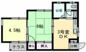 横浜市神奈川区三ツ沢南町 2階建 築36年のイメージ