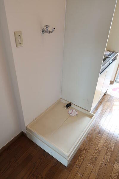 画像12:室内洗濯機置き場です♪