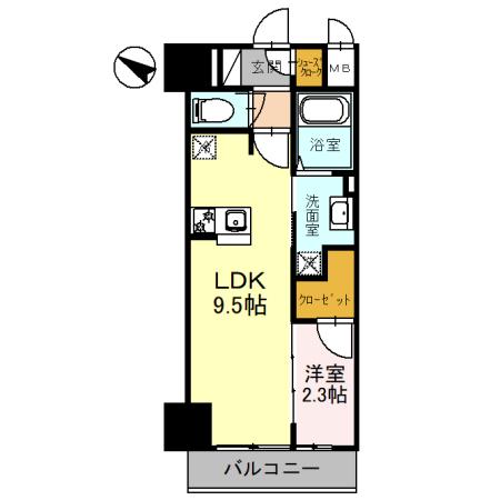 同じ建物の物件間取り写真 - ID:210002632030