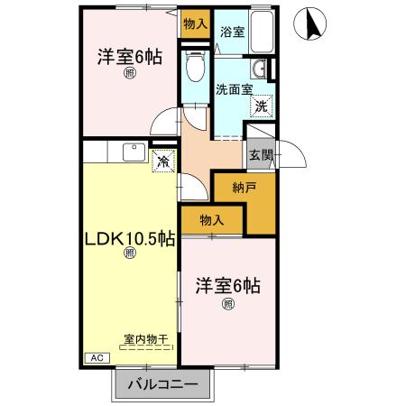 同じ建物の物件間取り写真 - ID:239001298315