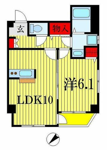 同じ建物の物件間取り写真 - ID:212042095216