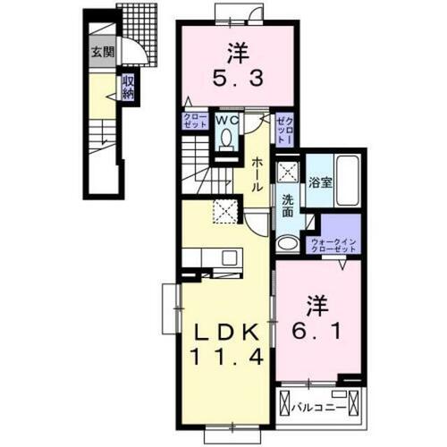 同じ建物の物件間取り写真 - ID:214055125483