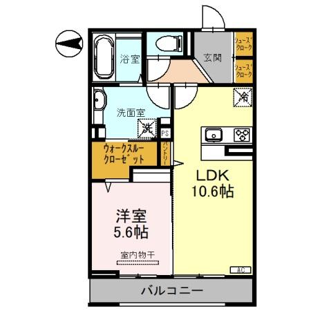 同じ建物の物件間取り写真 - ID:216001907150