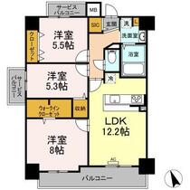 沖縄県那覇市小禄１丁目（賃貸マンション3LDK・2階・72.04㎡） その2