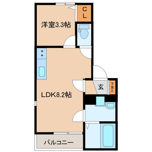 同じ建物の物件間取り写真 - ID:204003048343