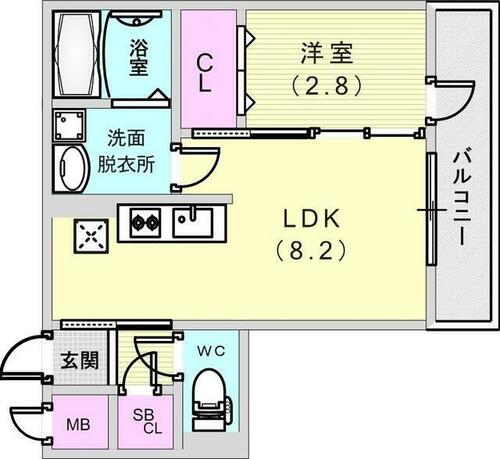 同じ建物の物件間取り写真 - ID:228048806582